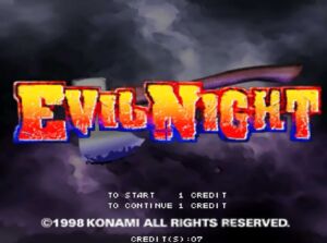 Konami M2 Evil Night