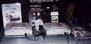 M2 FZ-21 consoles showing proposed networking and Karaoke capabilities