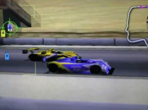 M2 console IMSA racing game