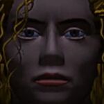 Laura's detailed face