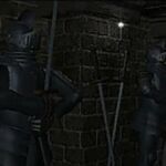 Knights lay in waiting