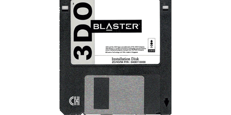 3DO Blaster installation disc