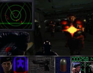 Down the sewers 3D section