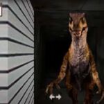 Velociraptor tunnel gameplay