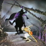 Dirk the Dangerous and the horseman