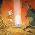 Dirk fights Singe the Dragon 3do