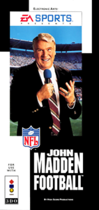 Long Box FrontJohn Madden Football