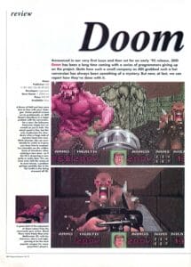 3DO Magazine Doom review 1