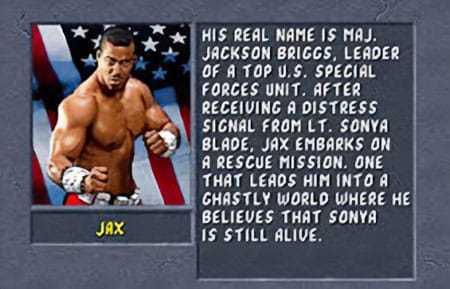 Jax Mortal Kombat 2 3DO move list