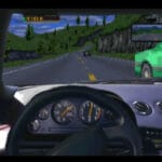 Need for Speed 3DO- realistic cockpit[it view
