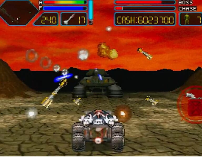 Off World Interceptor 3DO- end of level boss