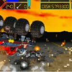 Off Road Interceptor 3DO boss takes a tumble