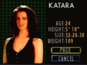 NeuroDancer 3DO Katara