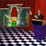 Uncle Fez is the animated Pez dispenser. His catch phrase is, "Give mez a chance. What do you say?"