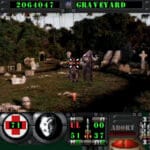 Corpse Killer 3DO The cemetery