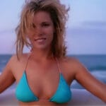 Bridget Butler as Julie in Corpse Killer ending scene.