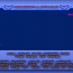 Stellar 7 Draxon's Revenge 3DO High Scores screen
