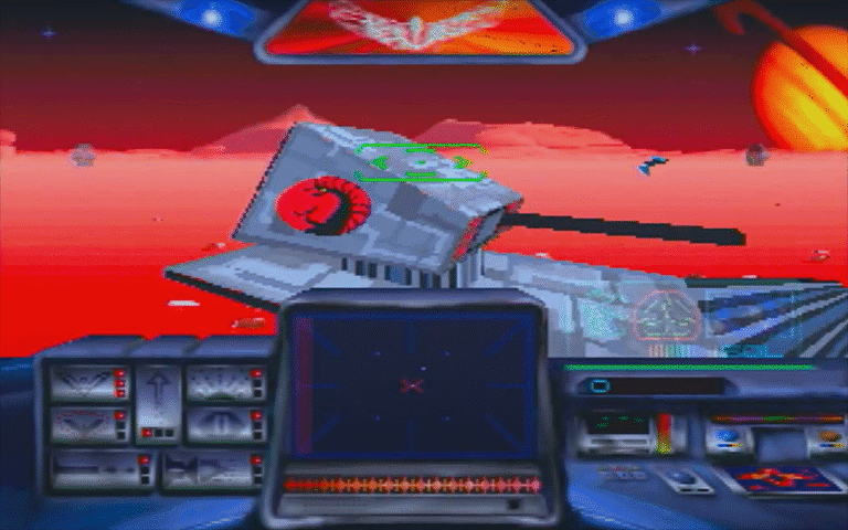 Stellar 7 Raven cockpit viewpoint